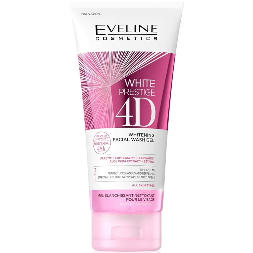 7d51ba.jpg ژل شستشوی سفیدکننده 4D اولاین Eveline - Image 1