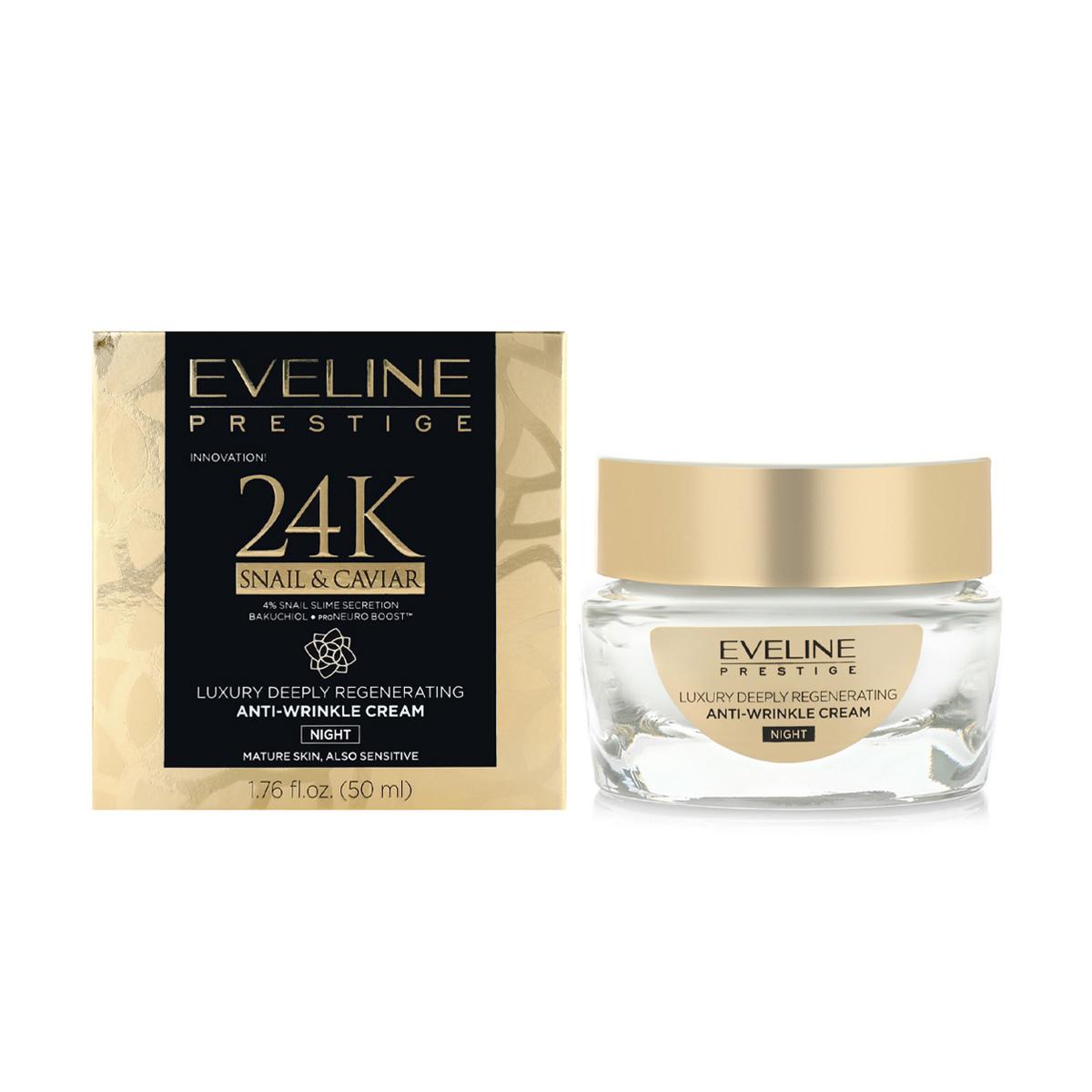 be67c8.jpg کرم شب خاویار و حلزون 24K اولاین EVELINE 24k SNAIL & CAVIAR - Image 1