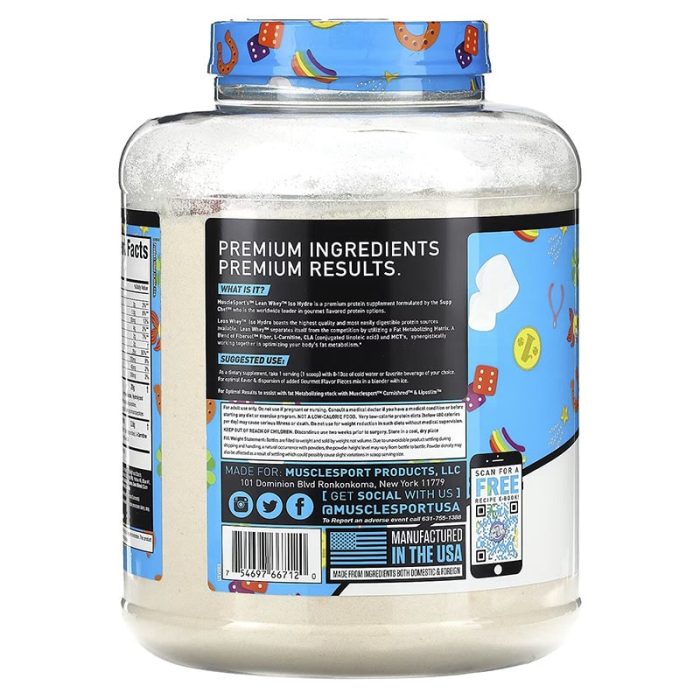 پروتئین وی لین ایزو هیدرو ماسل اسپورت - Image 3