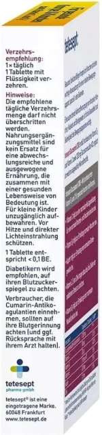 مکمل گلوکوزامین تتسپت غضروف ساز و استحکام استخوان 30عددی tetesept 1200 - Image 5