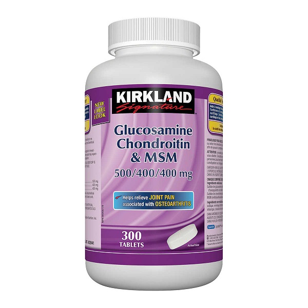 Kirkland-Glucosamine-Chondroitin-MSM-1 گلوکزآمین کندرویتین و ام اس ام کرکلند - Image 1
